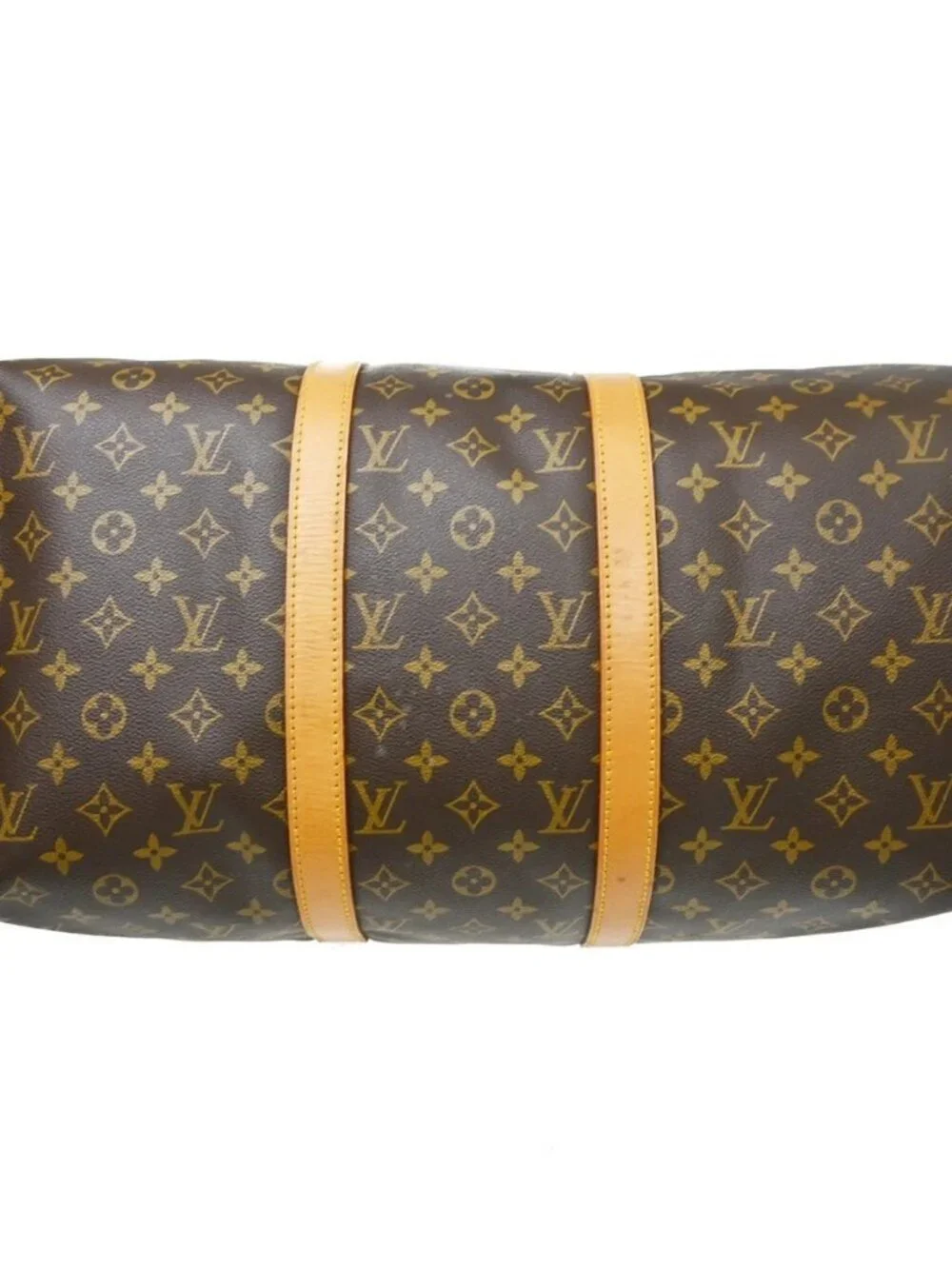 Best05 LOUIS VUITTON KEEPALL 50 BANDOULIERE HANDBAG